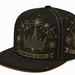 Wrap around snap back